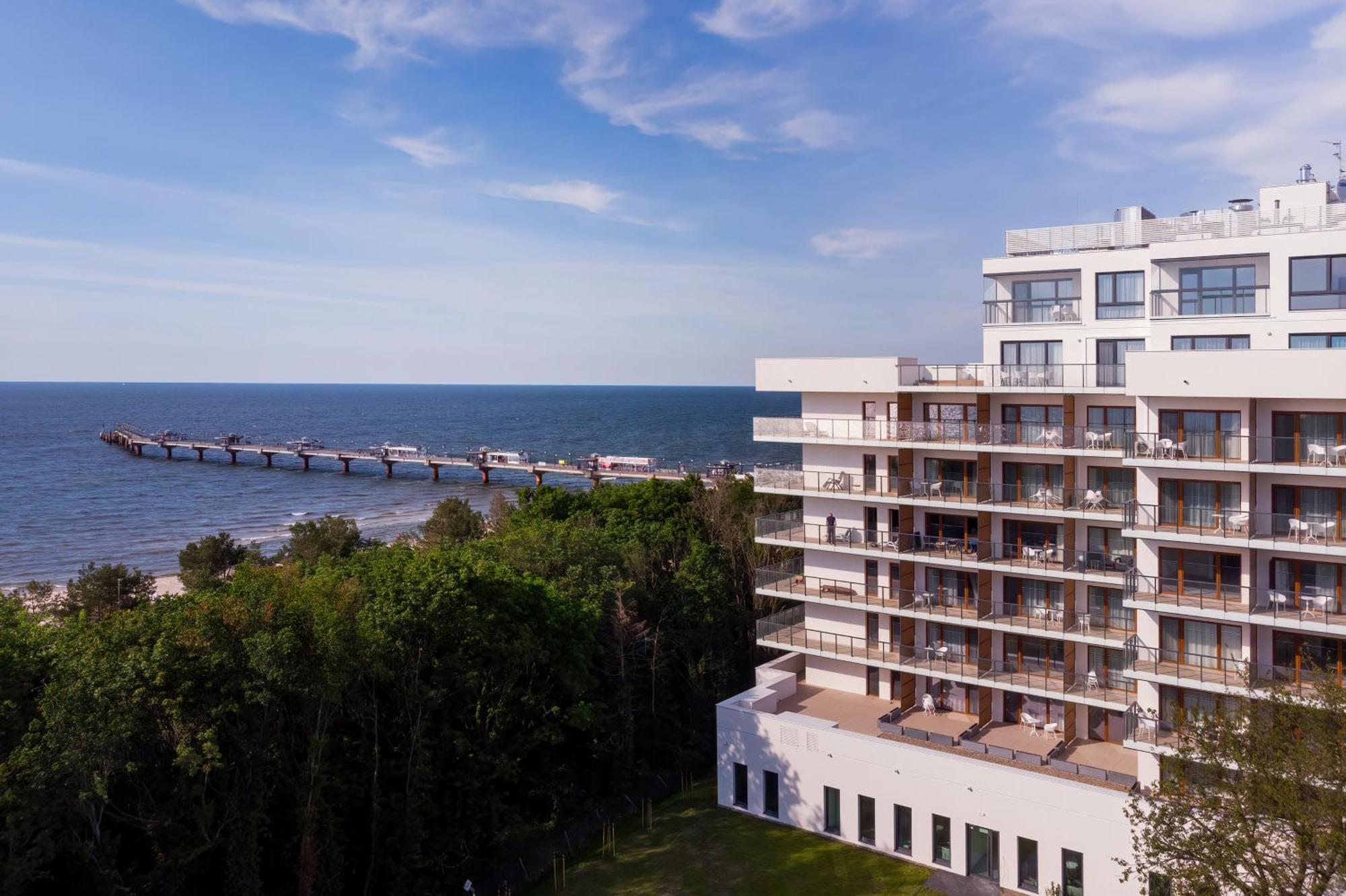 Aquamarina Prima Holiday Studios By The Beach By Noclegi Renters Misdroy Exterior foto