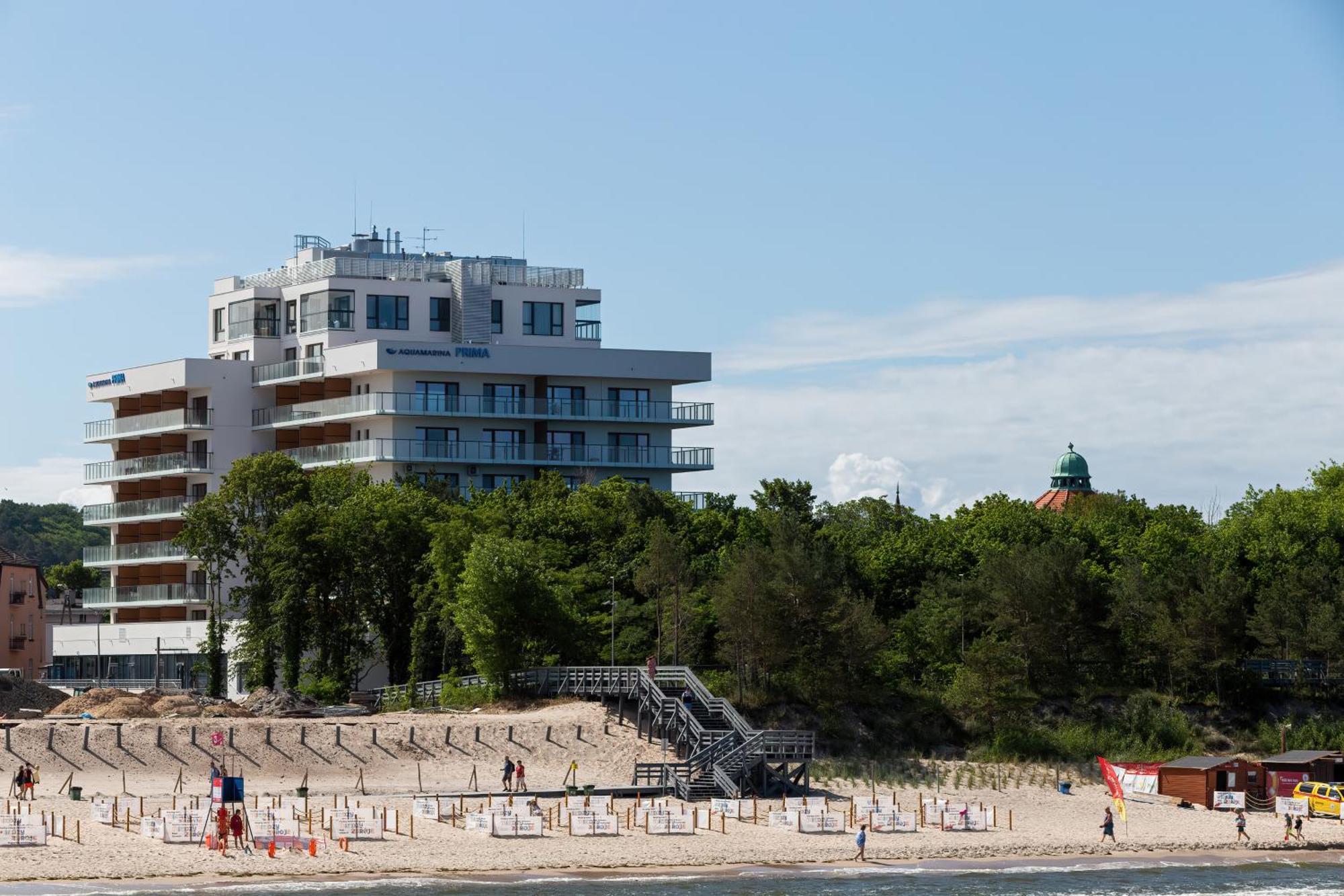 Aquamarina Prima Holiday Studios By The Beach By Noclegi Renters Misdroy Exterior foto